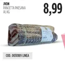 Carico Cash & Carry Jvon pancetta paesana offerta