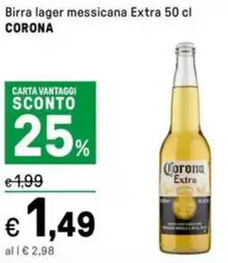 Iper La Grande Birra lager messicana Extra CORONA offerta