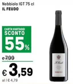 Iper La Grande Nebbiolo IGT IL FEUDO offerta