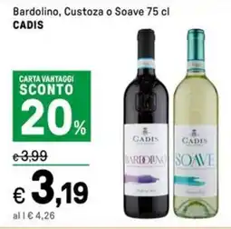 Iper La Grande Bardolino, Custoza o Soave CADIS offerta