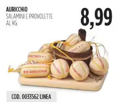 Carico Cash & Carry Auricchio salamini e provolette offerta