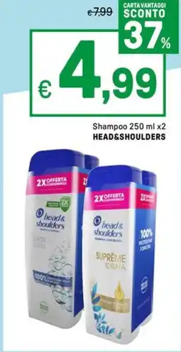 Iper La Grande Shampoo HEAD&SHOULDERS offerta