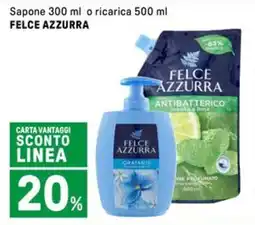 Iper La Grande Sapone o ricarica FELCE AZZURRA offerta