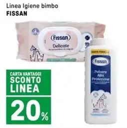 Iper La Grande Linea Igiene bimbo FISSAN offerta