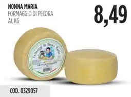 Carico Cash & Carry Nonna maria formaggio di pecora offerta