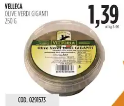 Carico Cash & Carry Velleca olive verdi giganti offerta