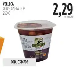 Carico Cash & Carry Velleca olive gaeta dop offerta