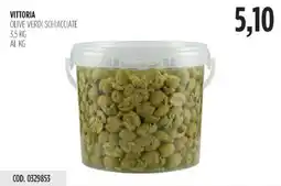 Carico Cash & Carry Vittoria olive verdi schiacciate offerta