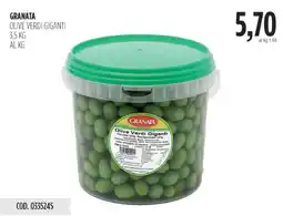 Carico Cash & Carry Granata olive verdi giganti offerta