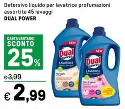 Iper La Grande Detersivo liquido per lavatrice DUAL POWER offerta