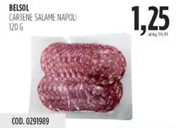 Carico Cash & Carry Belsol cartene salame napoli offerta