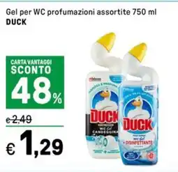 Iper La Grande Gel per WCDUCK DUCK offerta