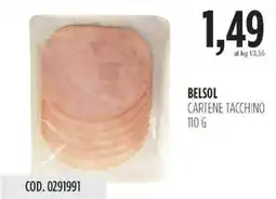 Carico Cash & Carry Belsol cartene tacchino offerta