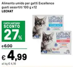 Iper La Grande Alimento umido per gatti Excellence LECHAT offerta
