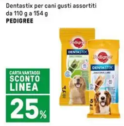 Iper La Grande Dentastix per cani PEDIGREE offerta