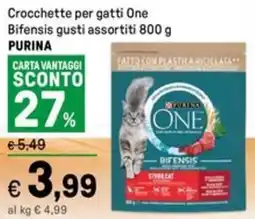 Iper La Grande Crocchette per gatti One Bifensis PURINA offerta