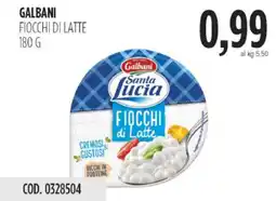 Carico Cash & Carry Galbani fiocchi di latte offerta
