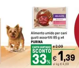 Iper La Grande Alimento umido per cani PURINA offerta