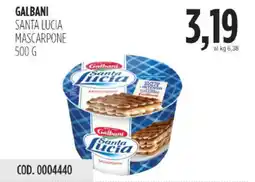 Carico Cash & Carry Galbani santa lucia mascarpone offerta