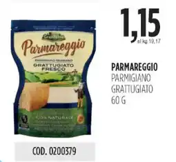 Carico Cash & Carry Parmareggio parmigiano grattugiato offerta