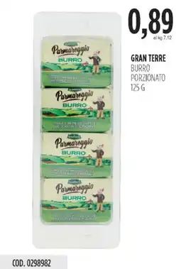 Carico Cash & Carry Gran terre burro porzionato offerta