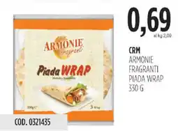 Carico Cash & Carry Crm armonie fragranti piada wrap offerta