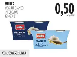 Carico Cash & Carry Muller yogurt bianco intero/0% offerta