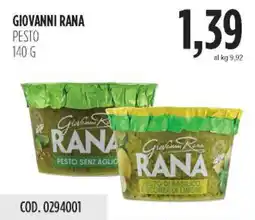 Carico Cash & Carry Giovanni rana pesto offerta