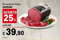 Iper La Grande Bresaola di Angus GARDANI offerta