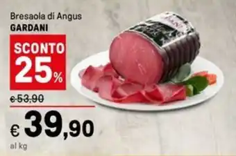 Iper La Grande Bresaola di Angus GARDANI offerta