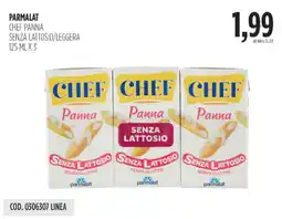 Carico Cash & Carry Parmalat chef panna senza lattosio/leggera offerta