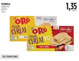 Carico Cash & Carry Vitasnella cereal yo biscotti offerta