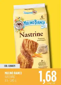 Carico Cash & Carry Mulino bianco nastrine offerta