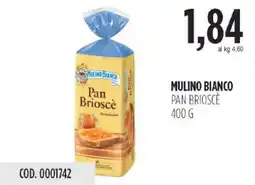 Carico Cash & Carry Mulino bianco pan brioscè offerta