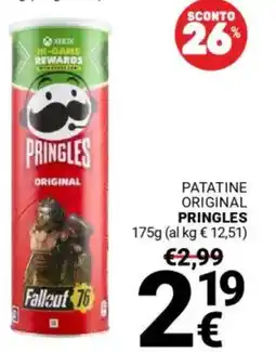 Supermercati Gulliver Patatine original PRINGLES offerta