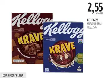 Carico Cash & Carry Kellogg's krave cereali offerta