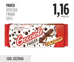 Carico Cash & Carry Pavesi gocciole finger offerta