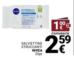 Supermercati Gulliver Salviettine struccanti NIVEA offerta