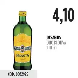 Carico Cash & Carry Desantis olio di oliva offerta