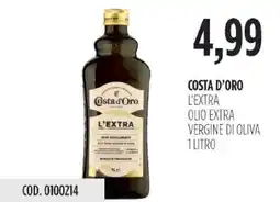 Carico Cash & Carry Costa d'oro l'extra olio extra vergine di oliva offerta