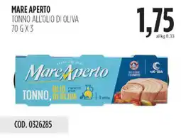 Carico Cash & Carry Mare aperto tonno all'olio di oliva offerta