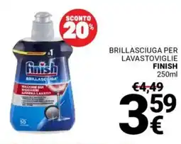 Supermercati Gulliver Brillasciuga per lavastoviglie FINISH offerta