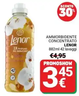 Supermercati Gulliver Ammorbidente concentrato LENOR offerta
