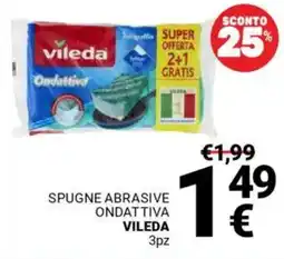 Supermercati Gulliver Spugne abrasive ondattiva VILEDA offerta