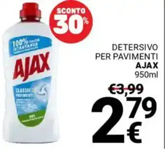 Supermercati Gulliver Detersivo per pavimenti AJAX offerta
