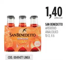 Carico Cash & Carry San benedetto aperitivo analcolico offerta