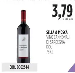 Carico Cash & Carry Sella & mosca vino cannonau di sardegna doc offerta