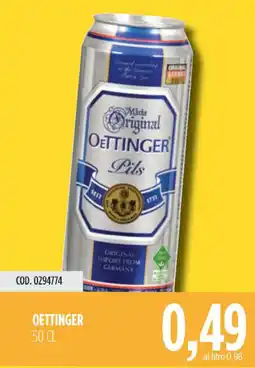 Carico Cash & Carry Oettinger offerta