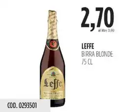 Carico Cash & Carry Leffe birra blonde offerta