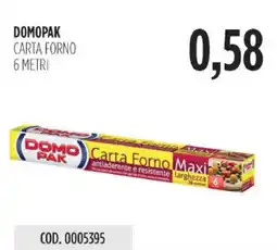 Carico Cash & Carry Domopak carta forno offerta